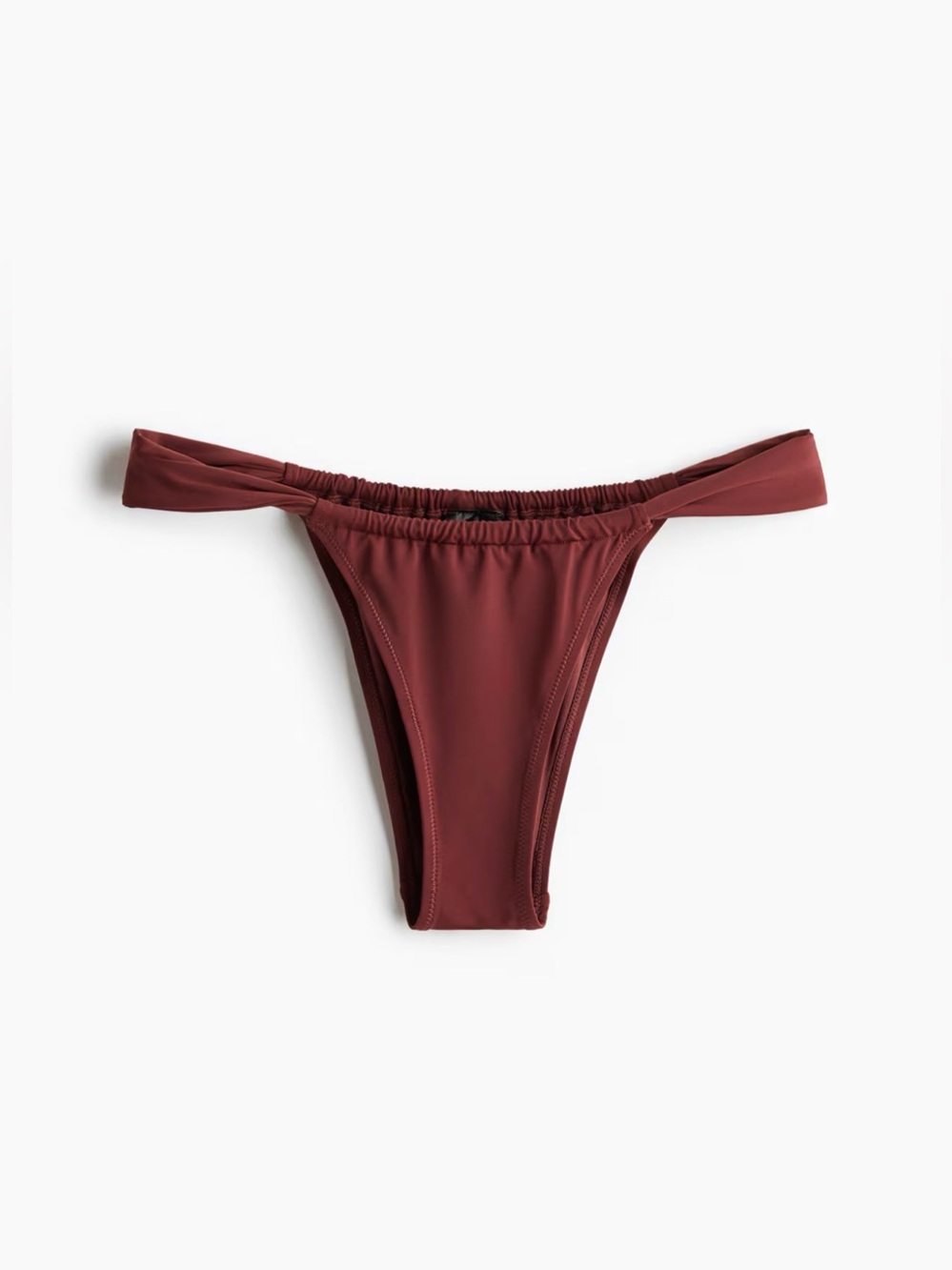 Rust Red Cheeky Bikini Bottoms